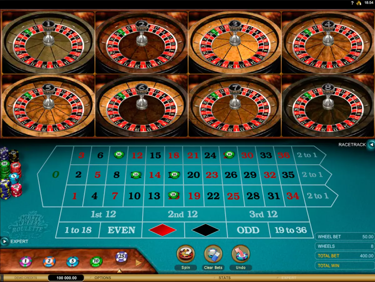 Multi-Wheel European Roulette